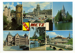 Carte Multivues - METZ (Moselle) - Metz