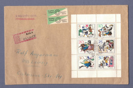 DDR Einschreiben Brief - KLEINBOGEN Mi 1236-1241   (DRSN-0033) - Covers & Documents