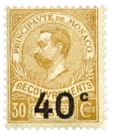 Monaco : Taxe N°12a** - Postage Due