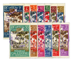 Wallis Et Futuna : Taxe N°24/36 Obl. - Postage Due