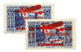 Grand Liban : PA N°36/37* - Other & Unclassified