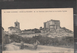 26 - SUZE LA ROUSSE - Le Château (côté Sud) Et La Vieille Eglise - Autres & Non Classés