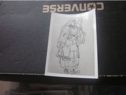 Yugoslavia National Costumes Cartoon 6x9 Cm - Yougoslavie