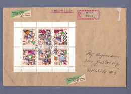 DDR Einschreiben Brief - KLEINBOGEN Mi 1323-1328   (DRSN-0035) - Briefe U. Dokumente