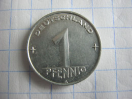 Germany DDR 1 Pfennig 1952 A - 1 Pfennig