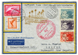 Allemagne : Vol Zeppelin - Airmail & Zeppelin