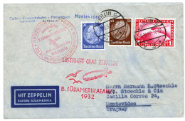 Allemagne : Vol Zeppelin - Airmail & Zeppelin