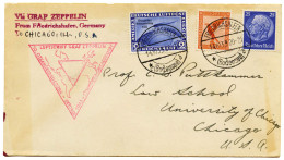 Allemagne : Vol Zeppelin - Poste Aérienne & Zeppelin