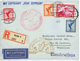 Allemagne : Vol Zeppelin - Luft- Und Zeppelinpost