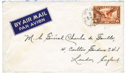 Canada : PA N°5 Obl. (DEC 1940) - Airmail