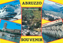 Italy Souvenir Abruzzo Multi View - Autres & Non Classés