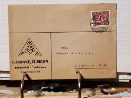 PAX Zürich 1945 - Lettres & Documents