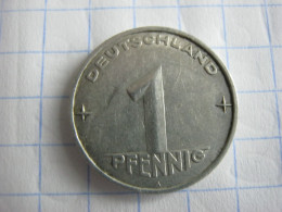 Germany DDR 1 Pfennig 1953 A - 1 Pfennig