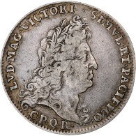 France, Jeton, Louis XIV, Ville De Rouen, 1698, Argent, TB+, Feuardent:6197 - Autres & Non Classés
