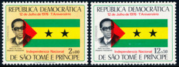 S Tomé E Príncipe - 1976 - Independence / 1st Anniversary - MNH - Sao Tome Et Principe