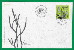 Äland  2024 , EUROPA CEPT / Unterwasser Fauna + Flora - FDC Mariehamn 8.5.2024 - Ålandinseln