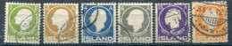 ICELAND 1911 Sigurdsson Centenary Set Used.  Michel 63-68 - Gebraucht