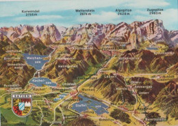 23734 - Garmisch-Partenkirchen - Panorama Vom Bayerischen Oberland - Ca. 1975 - Garmisch-Partenkirchen