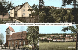 71680762 Langenbrand Forbach Kirche Blick Auf Langenbrand Dorfpartie Langenbrand - Autres & Non Classés