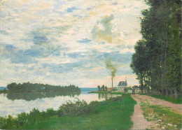 La Promenade D'Argenteuil Claude Monet Painting - Malerei & Gemälde