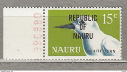 NAURU 1968 Birds Overprinted 15c MH Mi 77 #Fauna79 - Other & Unclassified