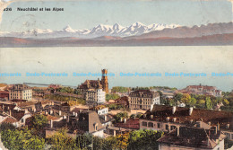 R170748 Neuchatel Et Les Alpes. Phototypie - World