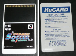 Vintage HU-Card HuCARD 1994 Human Formation Soccer On J League, Carte-jeu - Autres & Non Classés