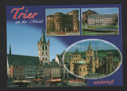 Allemagne - TRIER - Porta Nigra, Hauptmarkt, Kurfurstliches Palais Und Basilika, Liebfrauenbasilika  - Multi Vues - Trier