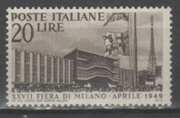 ITALIA 1949 - Fiera Di Milano * - 1946-60: Nieuw/plakker