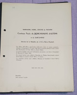 MADELEINE COMTESSE PAULO DE BORCHGRAVE D'ALTENA / COMPIÈGNE 1940 - Obituary Notices