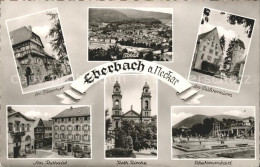 71680176 Eberbach Baden Pfarrhof Katholische Kirche Rathaus Eberbach - Eberbach