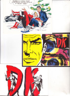 3  Cartoline : DIABOLIK     Non  Viaggiate. - Bandes Dessinées