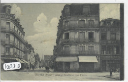 TROYES- AVENUE DOUBLET ET RUE THIERS - Troyes