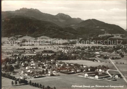 71679098 Bernau Chiemsee Panorama Luftkurort Mit Kampenwand Chiemgauer Alpen Ber - Autres & Non Classés