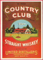 Publicité Sur Grande CP - Whiskey Country Club - Advertising