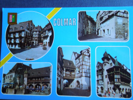 Colmar.   Multivues Et Blason    CP240411 - Colmar