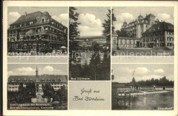 71678816 Bad Duerrheim Parkhotel Kreuz Kurhaus Erholungsheim Reichsbahn Betriebs - Bad Duerrheim