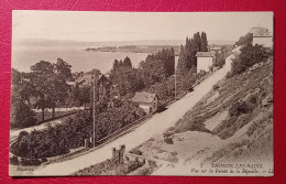 74 - THONON-LES-BAINS  VUE GENERALERUE DE LA POINTE DE LA RIPAILLE - Thonon-les-Bains