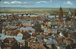 71678247 Mainz Rhein Totalansicht Vom Stephansturm Dom Bruecke Mainz - Mainz