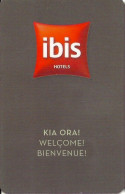 NUOVA ZELANDA   KEY HOTEL   Ibis Hotels - Kia Ora! - Cartas De Hotels