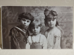 Italy Cute 3 Little Girls. Italia Fotocartolina Piccole Ragazze 1933 - Europa