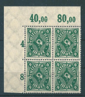 MiNr. 226 ** Oberrand Bogenecke - Ongebruikt