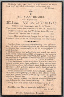 Bidprentje Temse - Wauters Elisa (1856-1930) - Images Religieuses