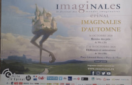 Affiche GAULME Armel Festival Imaginales Epinal 2020 (L'omme Qui Voulut être Roi - Les Carnets Retrouvés - Posters