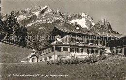 71676561 Garmisch-Partenkirchen Berggasthof Gschwanatnerbauer Zugspitzgruppe Gar - Garmisch-Partenkirchen