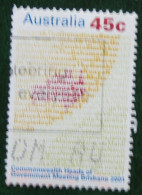 Commonwealth Conference 2001 Mi 2077 Yv 1977 Used Gebruikt Oblitere Australia Australien  Australie - Used Stamps