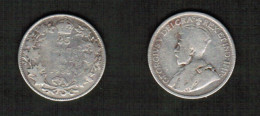 CANADA   25 CENTS---SILVER 1933 (KM # 24a) (C-442) - Canada