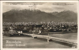 71676431 Rosenheim Bayern Bruecke Solen Miesing Wendelstein Rosenheim - Sonstige & Ohne Zuordnung