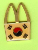 Pin's Mac Do McDonald's Drapeau Corée Du Sud (Format Moyen) - 5A13 - McDonald's