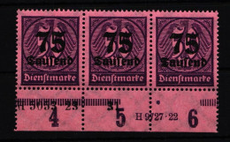 Deutsches Reich Dienstmarken 91 Postfrisch H5053.23/H9727.22 #HT863 - Dienstmarken